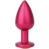 Análny kolík Red S Jeweled Aluminium Anal Plug