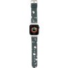 Hello Kitty Vzor hlavičky a mašle Hello Kitty - Řemínek Apple Watch 38/40/41 mm (černý)