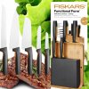 Fiskars Bambusový blok s pěti noži 1057552