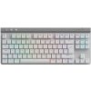 Herná klávesnica Logitech G515 TKL Lightspeed Tactile White - US INTL (920-012539)