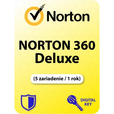 Norton 360 Deluxe 5 lic. 12 mes.