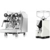 Rocket Espresso Giotto Cronometro V + Eureka Mignon Silenzio, CR white