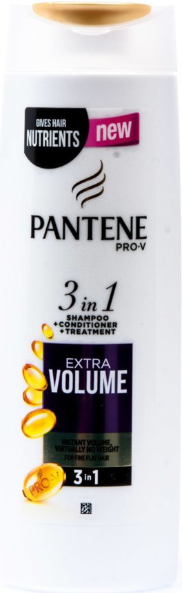 Pantene Sheer Volume šampón 3v1 360 ml