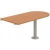 OFFICE PRO s.r.o. HOBIS prídavný stôl jednací oblúk - CP 1600 3, jelša