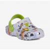 Coqui detské clogsy Little Frog Khaki grey Party green Hero Amulet