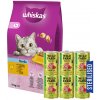 Whiskas Adult Sterile Chicken 14 kg + WILD FARM Premium Grain Free Lamb and Tuna 6x400g