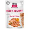 Brit Care Cat Fillets in Gravy with Savory Salmon 85 g