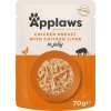 Applaws kapsička Cat Jelly kuracie prsia a kuracia pečeň v želé 70 g