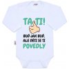 Body s potlačou New Baby Tati, ... děti se ti povedly, veľ. 86 (12-18m)