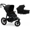TFK ProA 2v1 Black Combi carrycot + Seat unit Hlboká vanička Black