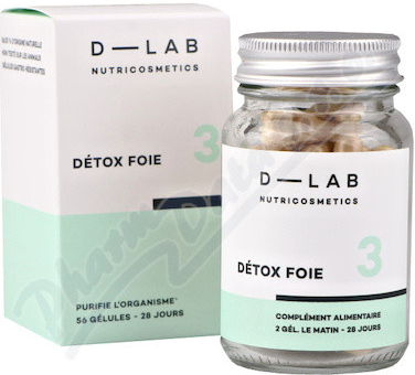 D-Lab Detox Foie Detox Jater 56 kapsúl