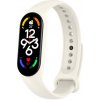 Náhradný silikónový remienok pre Xiaomi Mi Band 7 / 6 / 5, biely