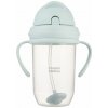 Canpol babies nedávkovací pohár so slamkou a závažím 270 ml zelený
