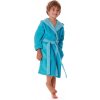 Detský župan Tampa duo s kapucňou 9159 tyrkysový - Vestis dětské č.104