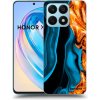 Picasee silikónový prehľadný obal pre Honor X8a - Gold blue