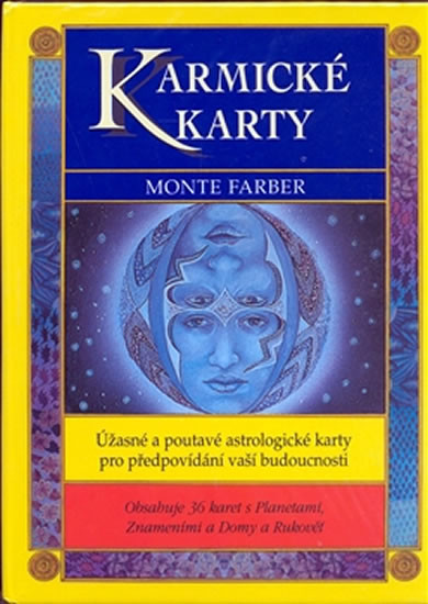 Karmické karty + kniha - Oldřich Šrámek; Monte Farber