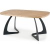 Halmar Jedálenský stôl Veldon, dub / čierna