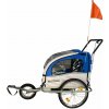Nosič na bicykel pre 2 deti BestBerg BBTCH-10B / nosnosť 40 kg / modrý