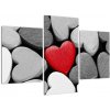 Červené srdce - obrazy na stenu (Obraz 90x60cm)