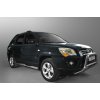 Steeler Nerezové bočné rámy s plastovými stupňami KIA SPORTAGE 2008-2010