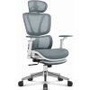 Sivo-biele kancelárske kreslo HELLS CHAIR HC- 1044, HC__5905496912958