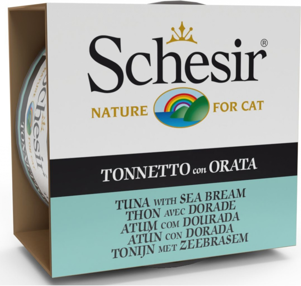 Schesir cat tuniak a pražma v želé 85 g