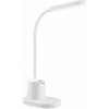 Philips 8719514443792 Bucket stolná dotyková lampička so stojanom na mobil LED 7W/200lm 3000-5700K USB podsvietenie biela stmievateľná