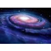 Plagát, Obraz - Spiral galaxy, illustration of Milky Way, alex-mit, 40 × 30 cm