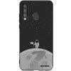 Picasee silikónový čierny obal pre Huawei P30 Lite - Astronaut