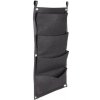 Merco Vertical Grow Bag 4 textilné kvetináče na stenu čierna