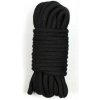 BONDAGE BAVLNENÉ LANO 10M - ČIERNE -