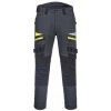 PORTWEST DX4 WORK DX449 / Strečové pracovné nohavice, reflexná páska - metal grey UK 44/EU 60