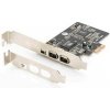Digitus Karta rozhraní IEEE 1394a, PCIexpress, 3 port 1x ext.1394mini, 2x ext. 1394a Porty DS-30201-5