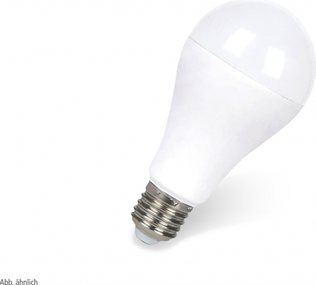 V-Tac E27 LED žiarovka 17W, A65 teplá biela