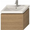 Kúpeľňová skrinka pod umývadlo Jika Cubito 64x46,6x48 cm dub H40J4243015191