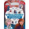 Vymaľovanky so samolepkami - Ľadové kráľovstvo