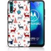 PROTEMIO 65969 MY ART Kryt s vianočným dizajnom Motorola Moto G8 Power Lite DEER (068)