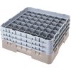 Cambro Kôš Camrack 49 pozícií, výška pohára 21,6 cm - Béžová| TOM, R-49S800-184