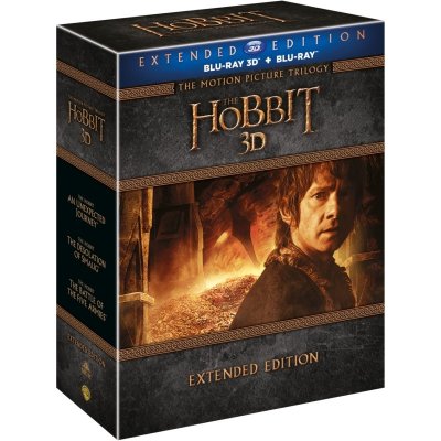 Kolekce Trilogie: Hobit 1. - 3. digipack BD