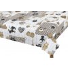 Bellatex obrus Vianoce výpredaj V4300/105 vianočný zvonček 60x60 cm