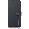 Kožené puzdro Khazneh Business case modré – Samsung Galaxy S25 FE
