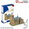 CubicFun 3D puzzle Katedrála Notre-Dame 53 ks