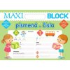 Maxi Blok - písmená a čísla