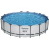 Bazén Bestway® Steel Pro MAX, 56462, kartušová filtrácia, rebrík, plachta, 549x122 cm