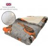 DRYBED Premium Vet Bed Papagáje sivý 150 x 100 cm