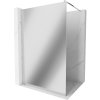 Mexen Kioto sprchová zástena, 90x200 cm, 8 mm, chrómový profil, sklo efekt zrkadla, 800-090-101-01-50