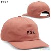 Fox dámska šiltovka Wordmark adjustable hat, staroružová, one size