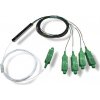 Optický splitter PLC, MINI modul, 1x4 0.9mm, G657A1, SC/APC