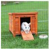 Dřevěný domek NATURA morče, králík 42x43x51 cm