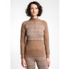 Dámske merino tričko s rolákom dlhý rukáv béžovej ASTRID SAFA Veľkosť: XL